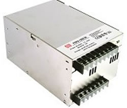 Блоки питания MEAN WELL AC/DC в закрытом кожухе, серия PFC