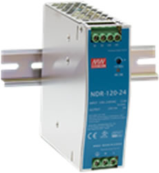 Блоки питания MEAN WELL AC/DC на DIN-рейку, серия NDR