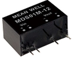 Модульные преобразователи MEAN WELL DC/DC, серия Medical-SIP