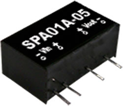 Модульные преобразователи MEAN WELL DC/DC, серия SIP