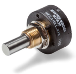 Потенциометры MEGATRON из токопроводящего пластика, серия MPAS20/21