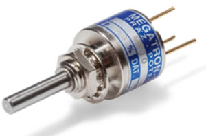 Потенциометры MEGATRON из токопроводящего пластика, серия MCP05