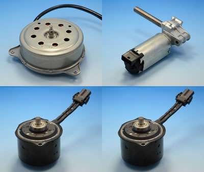 Коллекторные электродвигатели Nidec постоянного тока со сплошным ротором