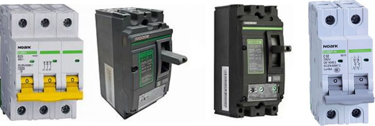 Автоматические выключатели NOARK Electric