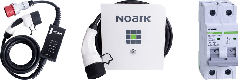 Зарядные станции NOARK Electric для электромобилей
