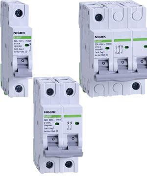 Модульные автоматические выключатели NOARK Electric