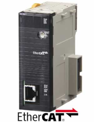 Устройство многоосного управления перемещением Omron серии NC EtherCAT