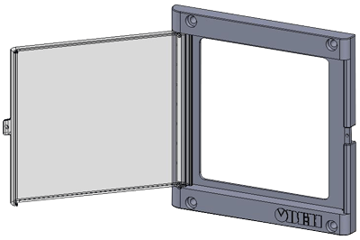 Рамка монтажная 96х96