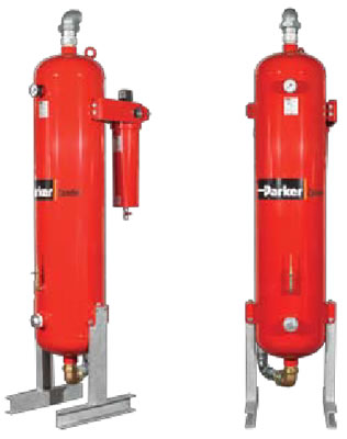 Адсорбер Parker Zander AKM 10-95 с активированным углём для эффективной очистки сжатого воздуха