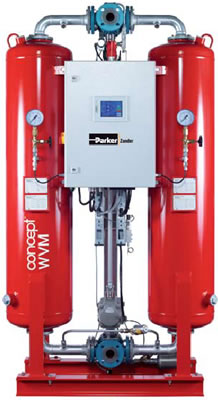 Адсорбционные осушители Parker Zander серии Concept WVModular