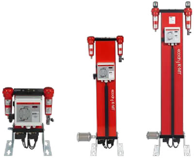 Высокопроизводительные адсорбционные осушители сжатого воздуха Parker Zander серии ecodry K-MT 1-8