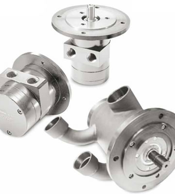 Пневматические двигатели Parker P1V-A и P1V-B