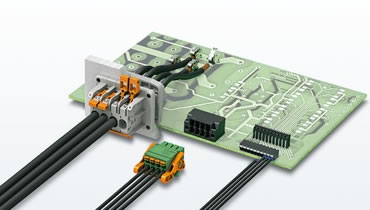 Клеммы и разъемы PHOENIX CONTACT для печатных плат