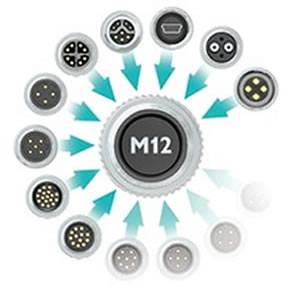 Штыревые разъемы PHOENIX CONTACT на М12