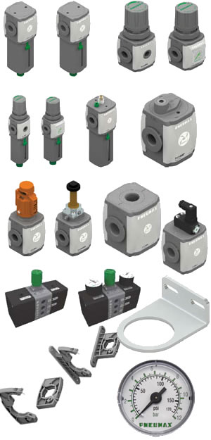 Устройства воздухоподготовки Pneumax серии Т1700