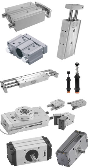 Пневмоцилиндры и приводы Pneumax для робототехники