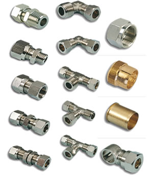 Универсальные обжимные фитинги Pneumax серии 200