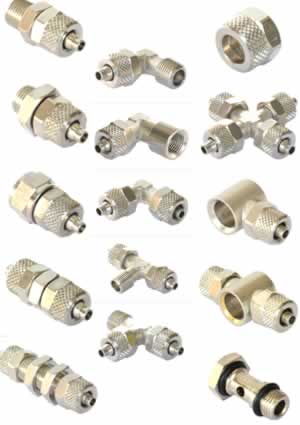 Фитинги Pneumax с накидной гайкой серии 300