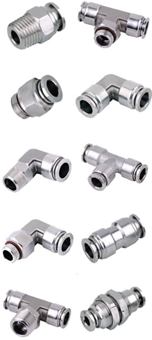 Фитинги Pneumax из нержавеющей стали, серия SS