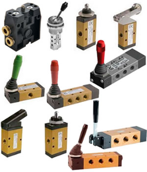 Пневмораспределители Pneumax с механическим управлением