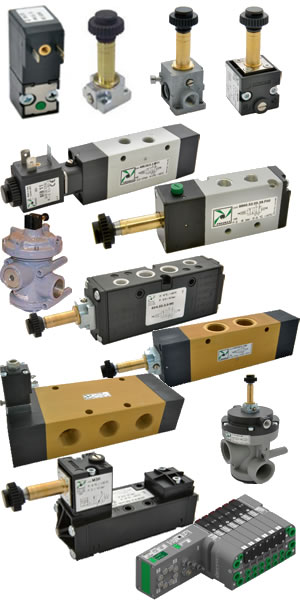 Пневмораспределители Pneumax с электромагнитным управлением. Пневмоострова