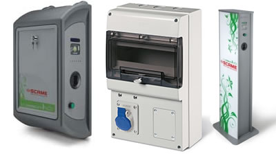 SCAME ECOMOBILITY. Серия LIBERA. MODE 3. Комплектующие