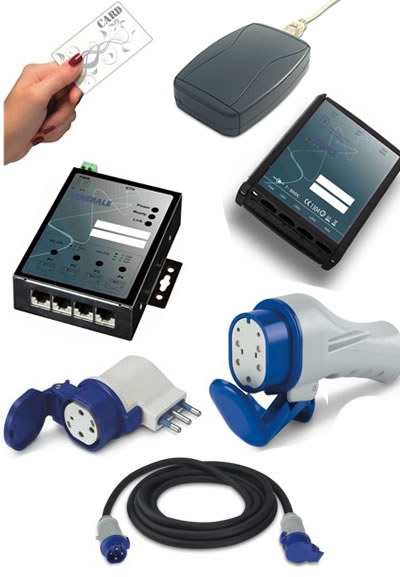 Комплектующие для зарядных станций SCAME ECOMOBILITY