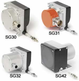 Тросиковые энкодеры SIKO SG30, SG31, SG32 и SG42