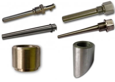 Гильзы, бобышки, штуцеры для датчиков ТЭРА