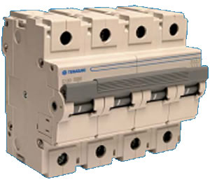 Модульные автоматические выключатели Terasaki TD3 XA MCB