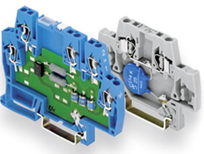Устройства WAGO для защиты от перенапряжения