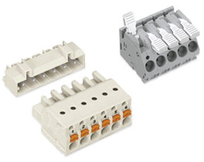 Клеммы и разъемы WAGO для печатных плат
