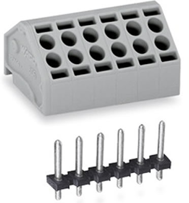 Съемные разъёмы WAGO для печатных плат