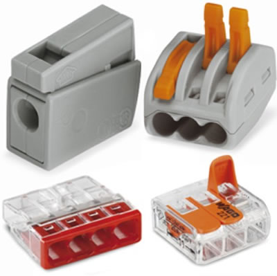 Электромонтажные клеммы WAGO