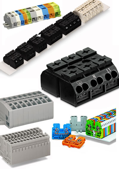 Корпусные клеммные колодки, модульные клеммы и компактные клеммные колодки WAGO