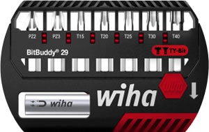 Набор бит BitBuddy®, биты TY 29 мм