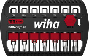 Набор бит BitBuddy®, биты TY 49 мм