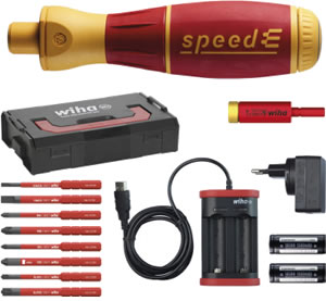 Набор 2 с электроотвёрткой Wiha speedE electric