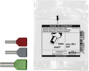 Муфта оконцевания двух жил с пластмассовой втулкой