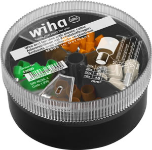 Муфты с пластмассовой втулкой для оконцевания жил, набор