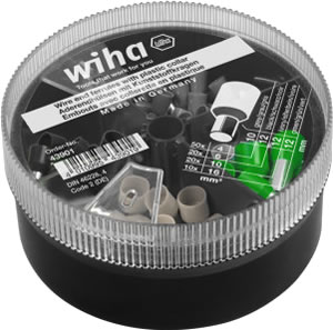 Муфты с пластмассовой втулкой для оконцевания жил, набор