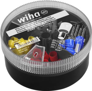 Муфты с пластмассовой втулкой для оконцевания жил, набор