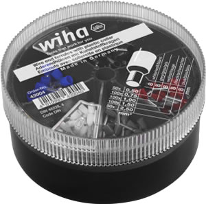 Муфты с пластмассовой втулкой для оконцевания жил, набор