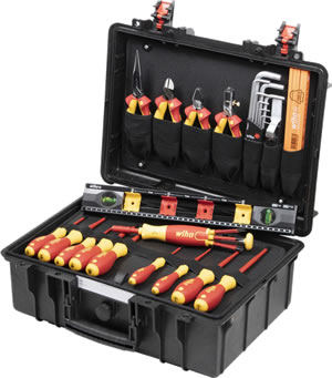 Инструментальный ящик Wiha Basic L electric