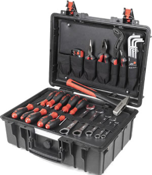 Ящик Wiha Basic L mechanicс набором инструментов