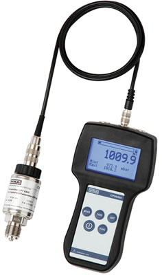 Высокоточный переносной поверочный прибор WIKA для средств измерения давления. Модель CPH6400