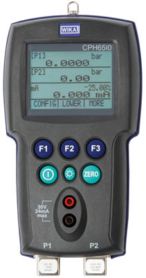 Искробезопасный переносной поверочный прибор WIKA для средств измерения давления. Модель CPH65I0