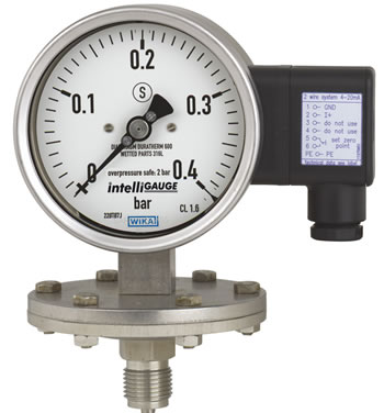 Дифференциальные манометры WIKA PGT43.100, PGT43.160