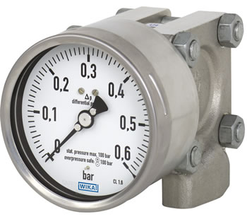 Дифференциальные манометры WIKA 732.14, 762.14
