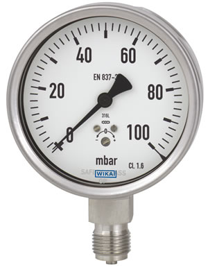 Манометры WIKA 632.50, 633.50